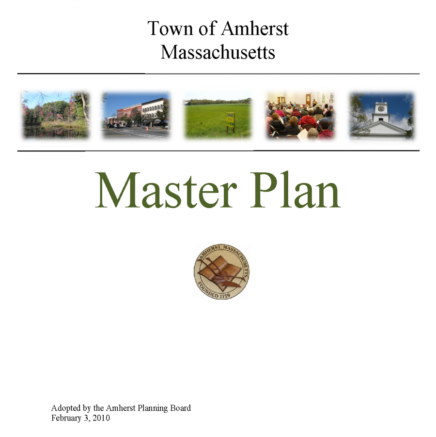 cover for the 2010 master plan