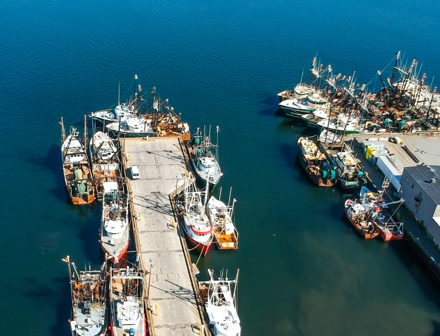 Image showing New Bedford's port