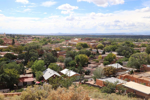 aerial view of Santa Fe