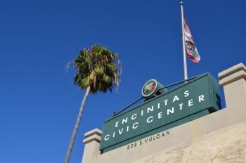 Encinitas Civic Center Sign