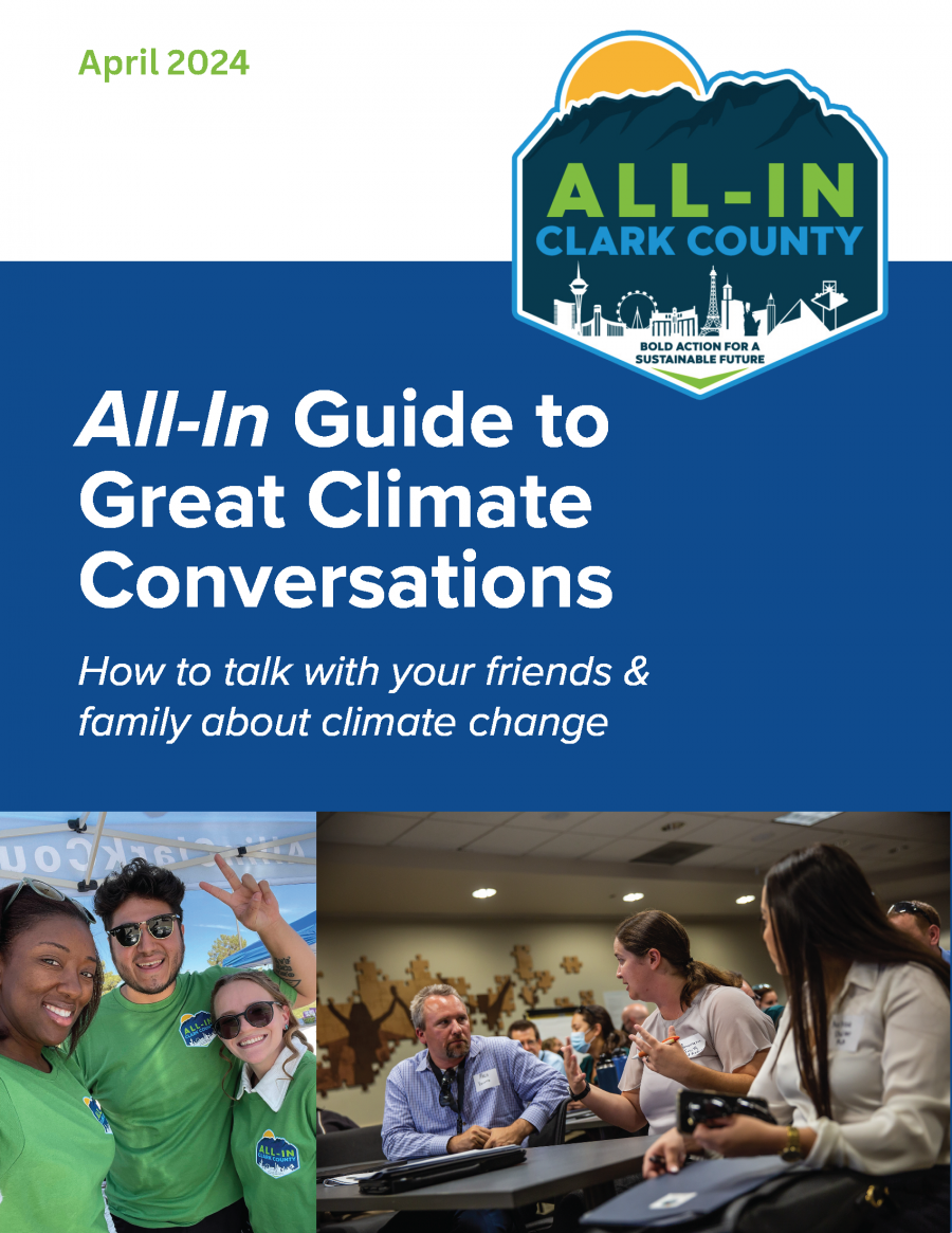 cover of the all-in guide to great climate conversations