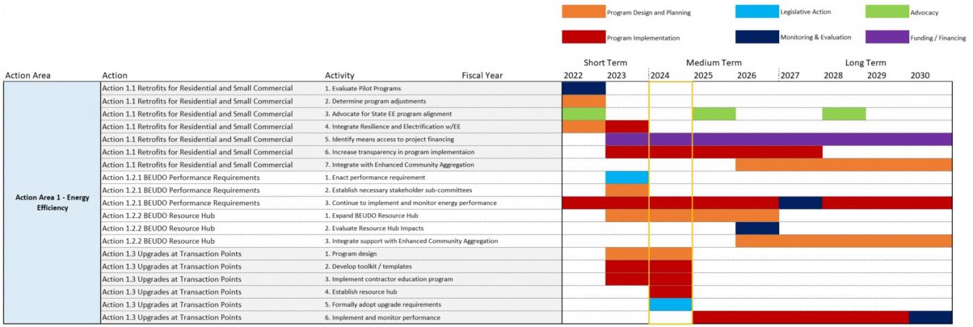 NZAP Action 1 Timeline