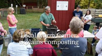 Local worm farmer explains composting