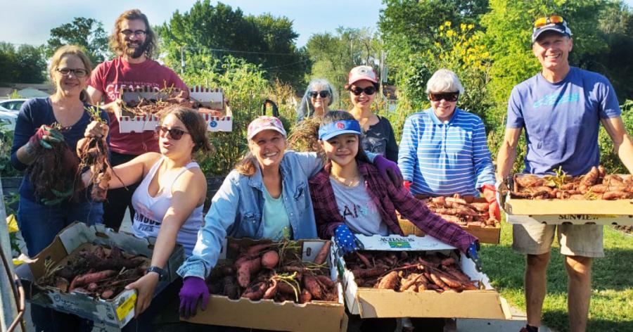 Gardeners at Unite4Health