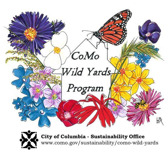 Sign for COMO Wild Yards Program