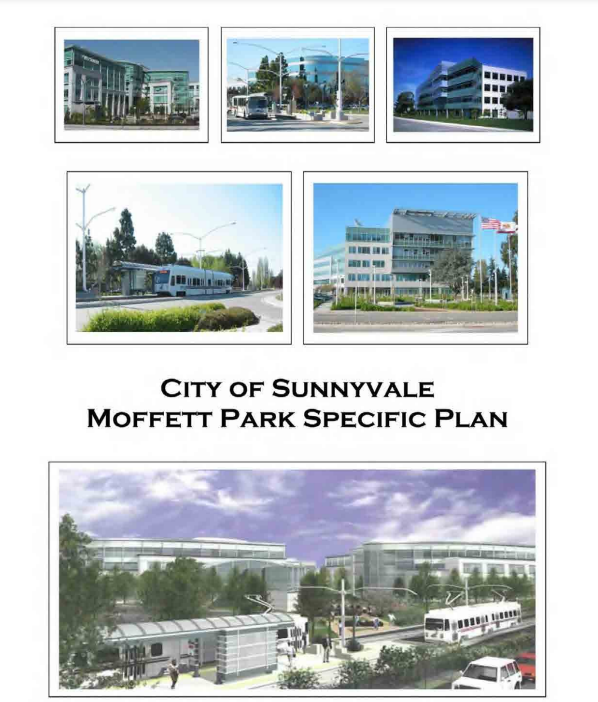 An image of the cover of the Sunnyvale Moffett Park Specific Plan
