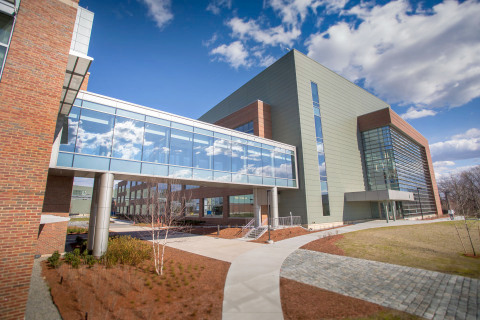 An image of Bristol-Myers Squibb's facility is pictured in Devens.