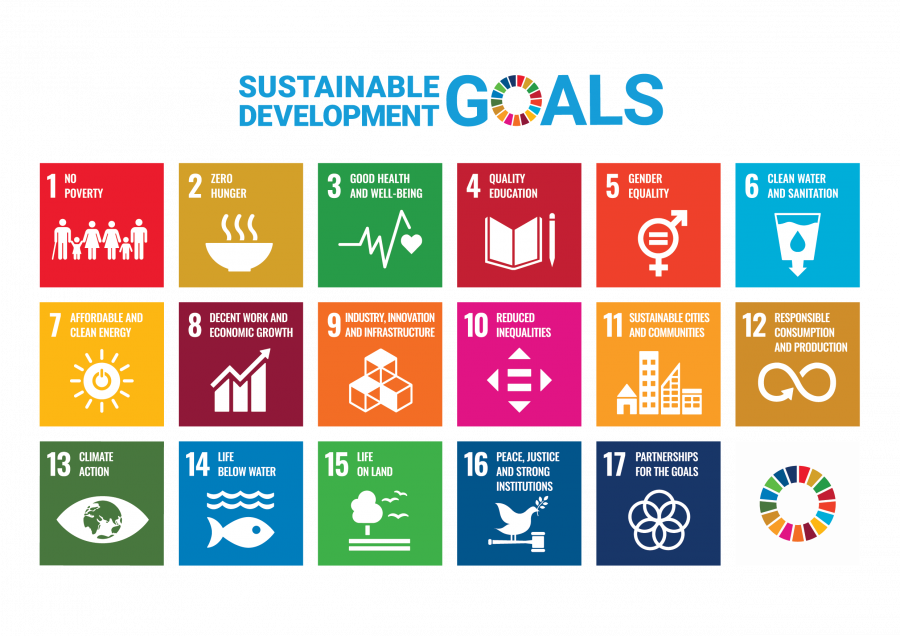Image of the 17 sustainable development goals as their representative logos